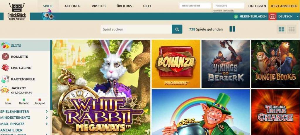 Drück Glück Spiele