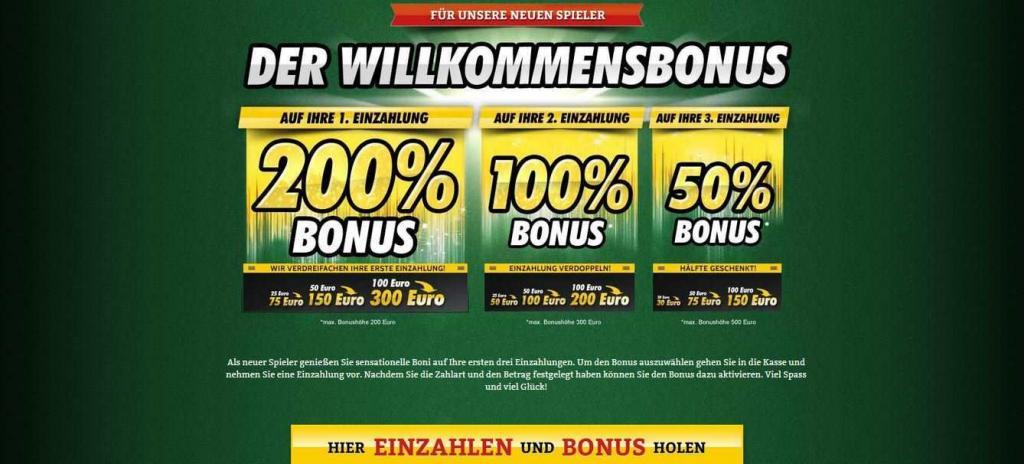 OnlineCasino.de Bonus
