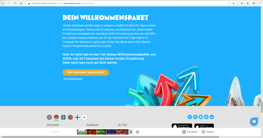 Wunderino Casino