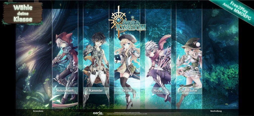 aura kingdom - Online role play test